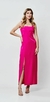 VESTIDO LONGO EM VISCOSE FLASH - comprar online