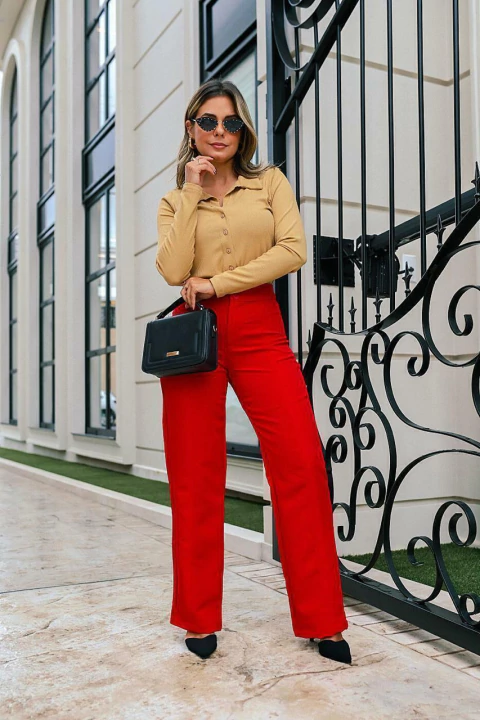 CALÇA RUBIA VERMELHO - comprar online