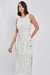VESTIDO LONGO EM LINHO LISTRADO INIFINI - loja online