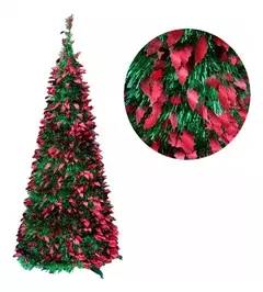 Arbol De navidad Espiral Plegable Con Hojas 1,80 - 4K HOME - TIENDA MAYORISTA