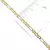 Pulseira Piastrine 3x1 3,5mm Fecho Gaveta Simples RC1151 - comprar online