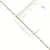Corrente Cartie Alongada de 2mm Fecho Italiano RCO245 - comprar online