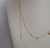 CHOKER COR BOLINHAS MAIS MEDALHAS 37CM+EXT - comprar online