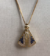 PINGENTE SANTA MANTO ZIRCONIAS AZUL E BRANCA