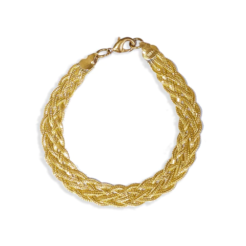 Pulseira Trançada 5 Fios