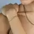 CORRENTE/PULSEIRA RABO DE RATO ACHATADA L224 F/MOSQUETÃO na internet