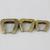 TRIO ARGOLA QUADRADA RISCADA - comprar online