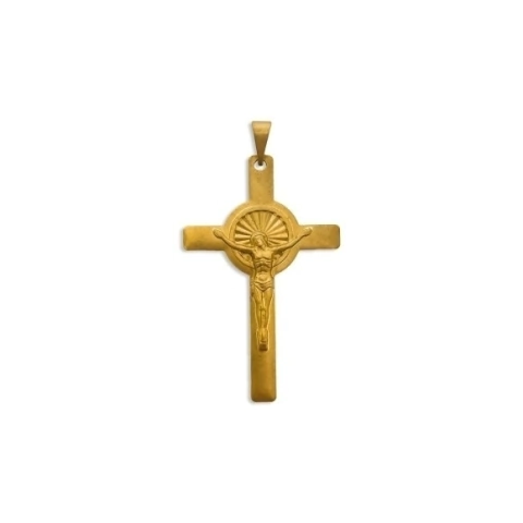 Pingente Cruz Jesus Cristo PG077