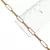 Pulseira Elo Alongado RCO402 Fecho Italiano - comprar online