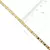 Corrente Piastrine de 4mm com Fecho Gaveta L707 - comprar online