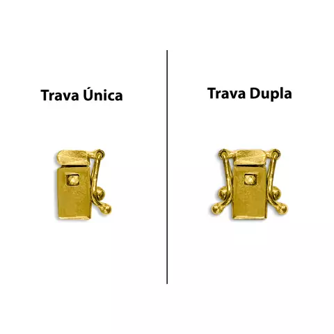 Pulseira Cartie de 4mm Fecho Gaveta CN006