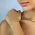 CORRENTE/PULSEIRA 3X1 DIAMANTADA FECHO MOSQUEÃO na internet