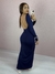 VESTIDO MANGA LONGA LONGO COSTA NUA COM BOJO - loja online
