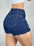 Short Jeans Escuro Com Puido 0456 - comprar online