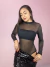 BODY TULE FEMININO TRANSPARENTE - comprar online