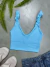 Cropped Alcinha Franzida