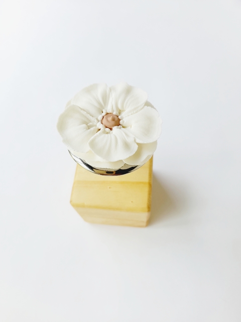 Cubo de Madera de 6x6 cm para Flores
