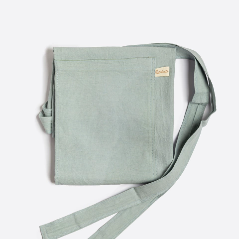 Faldón Color Celeste de Tussor