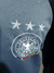 Sudadera Alemania 2004 medio cierre Adidas gris
