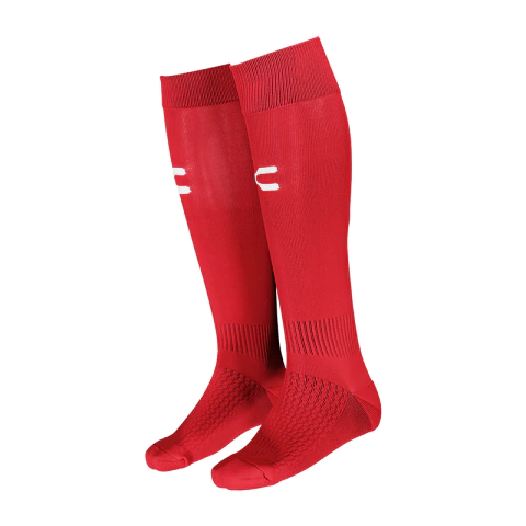 Calcetas Futbol Charly rojo