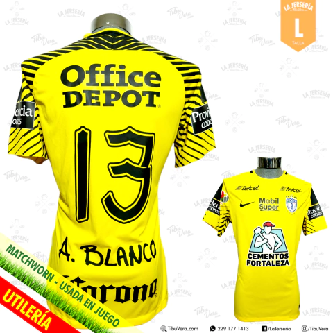 MW Jersey Pachuca Tuzos 2017 portero Blanco