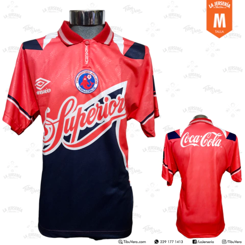 Jersey Tiburones Rojos Veracruz 1995 local prototipo