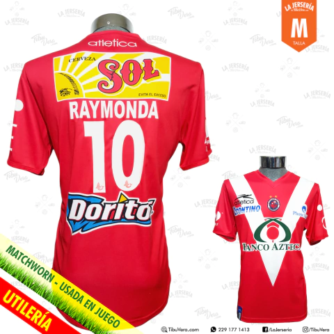 MW Jersey Tiburones Rojos Veracruz CL 2008 local Raymonda