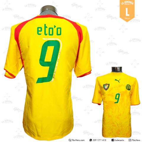 JSY Camerún 2006 visita Eto'o