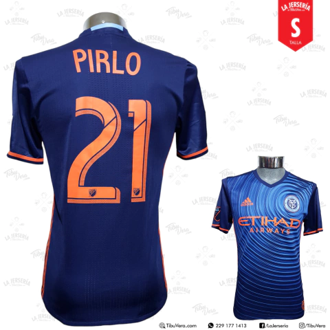 Jersey New York City FC 2016 visita Pirlo adizero
