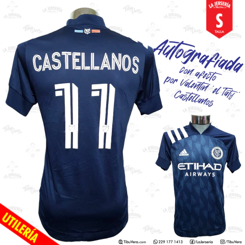 Jersey New York City FC 2020 visita Castellanos utilería - comprar en línea