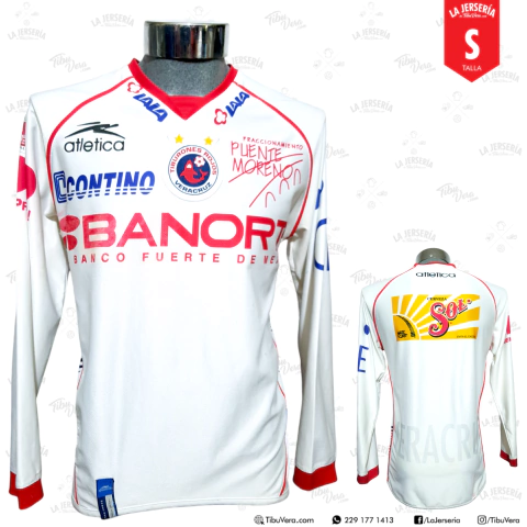 Jersey Tiburones Rojos Veracruz 2006 visita manga larga