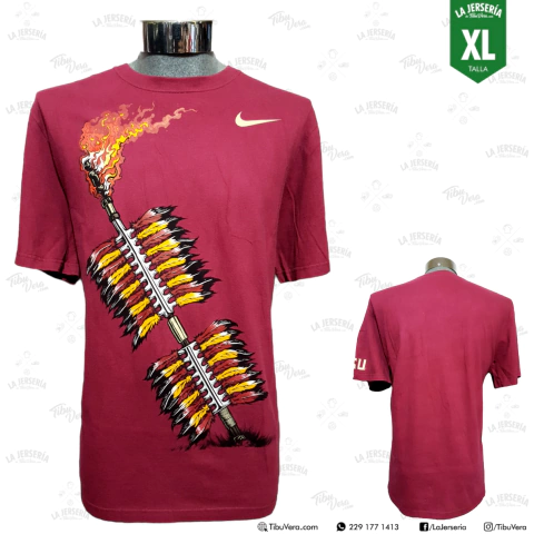 Playera algodón Seminoles Florida State University Nike