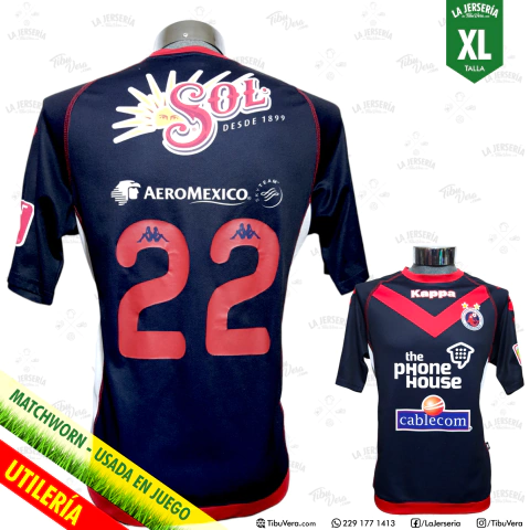 MW Jersey Tiburones Rojos Veracruz 2012 visita Chávez - comprar en línea