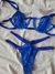 conjunto azul encaje