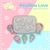 Molde de Silicone para Biscuit Pirulitos Love Artes da Cris