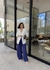 Blazer branco alfaiataria forrado Jadhe - Maria Brand
