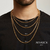 Pingente Personalizado Ice Cravejado Cyber - Prata/Ouro