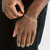 Pulseira Riviera Ice Cravejada 4mm - Prata 925 na internet