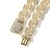 Imagem do 18mm - Corrente Baguette Cubo Ice Cravejado - Premium