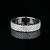 Anel Cravejado VVS1 (Moissanite) 2024 - Prata 925 - comprar online