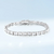 Pulseira Riviera Corte Square - Prata 925