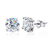 Brinco Redondo Ice Cravejado Prata 925 (VVS1 - Moissanite) na internet