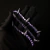 Corrente Riviera Wakanda Pantera Negra 5mm - Roxo e Preto - comprar online