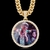 Pingente Grande com Foto Personalizada + Corrente