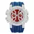 Relógio Cravejado Masculino Pulseira de Silicone na internet
