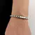 Pulseira Masculina Minimalista Balls Prata/Ouro