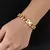 Imagem do Pulseira Cuban Grumet 6mm - Prata 925 / Ouro 18k Revestido