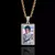 Pingente Personalizado com Foto Ice Cravejado Prata - comprar online