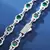 Pulseira Ice Cravejado Prata 925 Gemas Verde - comprar online
