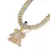 Pingente Personalizado Ice Cravejado Cyber - Prata/Ouro - Nevasca Joias - Loja Oficial